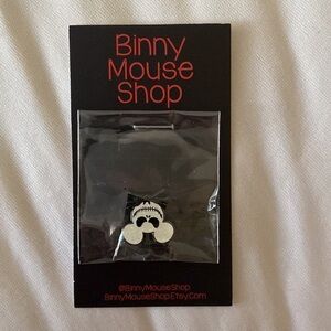 Jack Skellington Mickey Mouse Head Shaped Croc Charm NEW